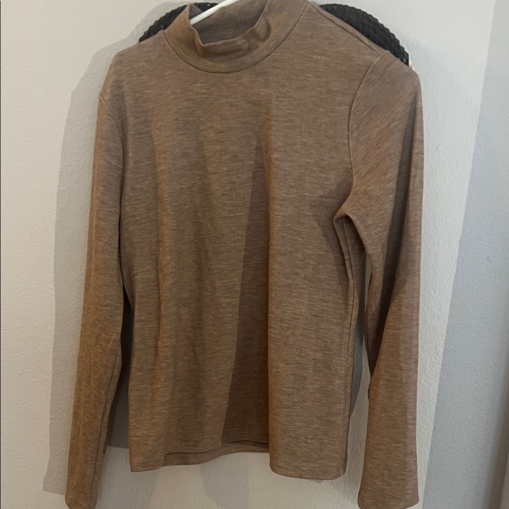 Banana Republic Brown Turtleneck Top